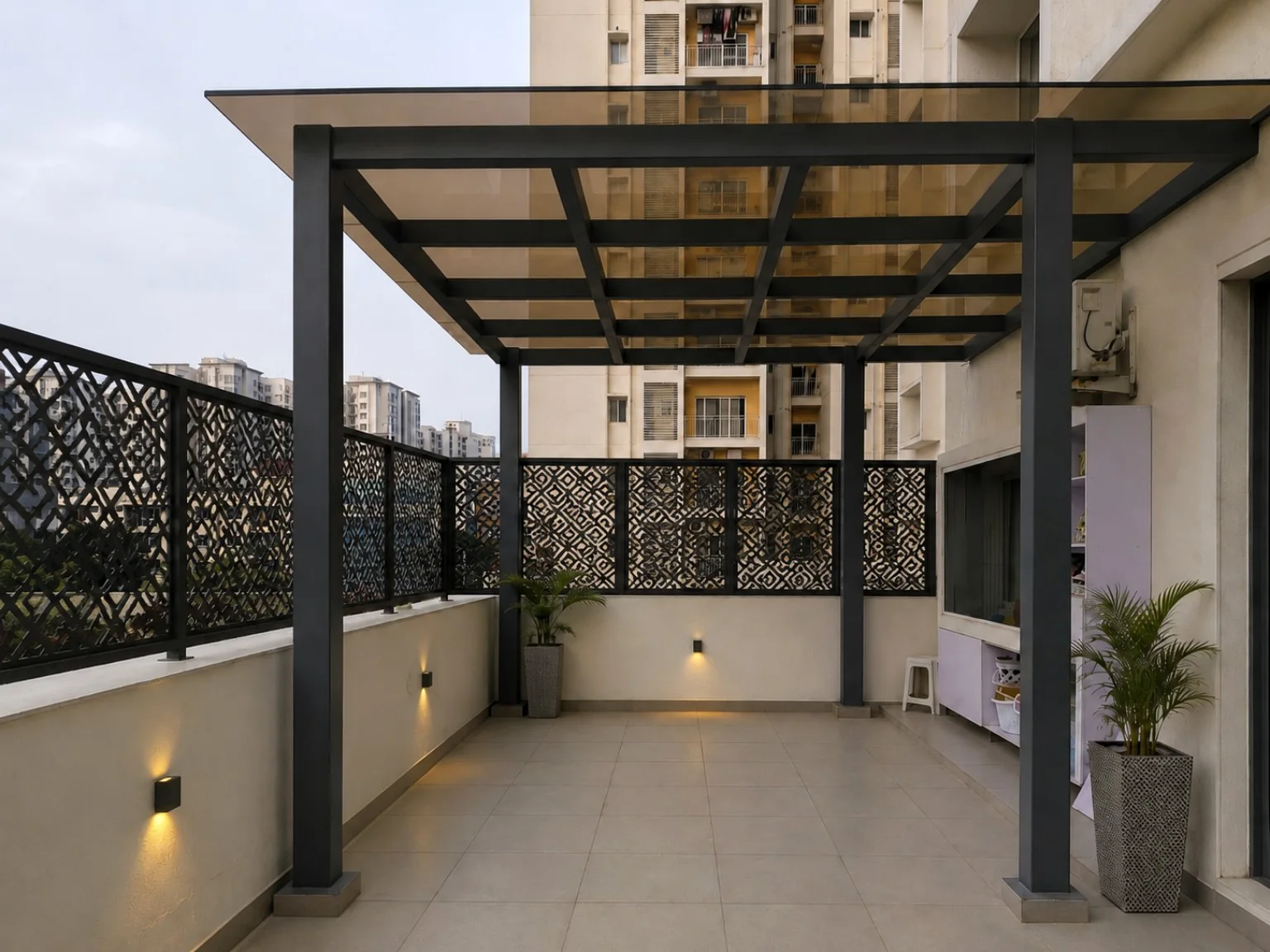 Glass Pergola by MD FABRICATIONS
