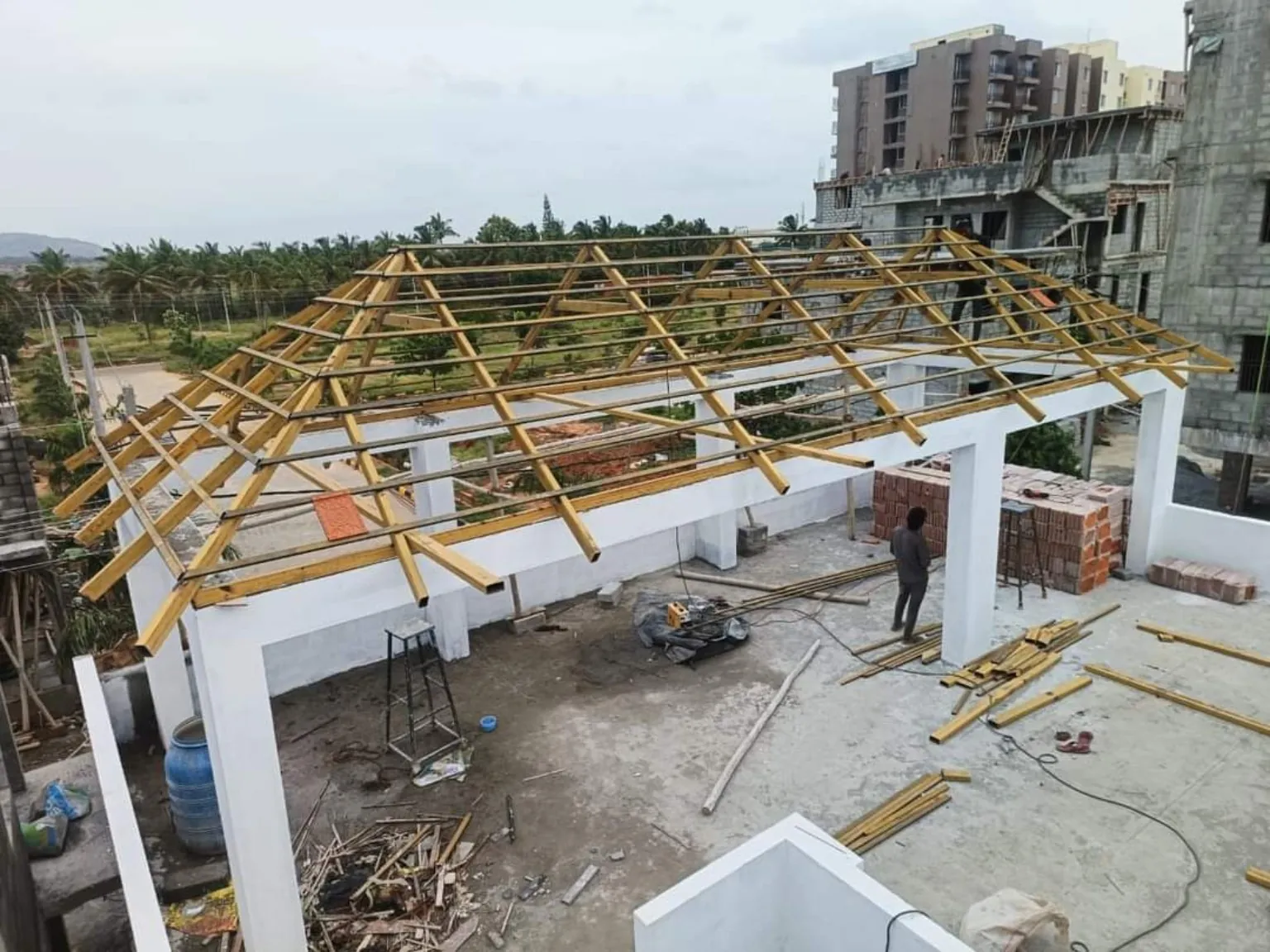Steel Truss Fabrication in Bengaluru